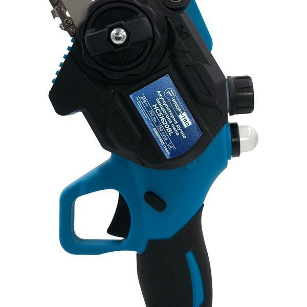 Пила ланцюгова акумуляторна PROFI-TEC HCS1620BL 006305 (2акум.20В 2Аг/зарядний/кейс/15см/2 ланцюги/2 006305 фото