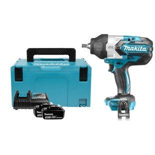 Гайкокрут аккумуляторный MAKITA DTW1002RTJ (2акум.18В 5Ач/зарядный/кейс/1000Нм) DTW1002RTJ фото