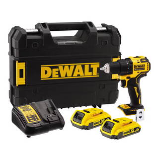Шуруповерт DEWALT DCD708D2T (2 акумулятори 18 В 2 Аг/зарядний/кейс/65 Нм) DCD708D2T фото