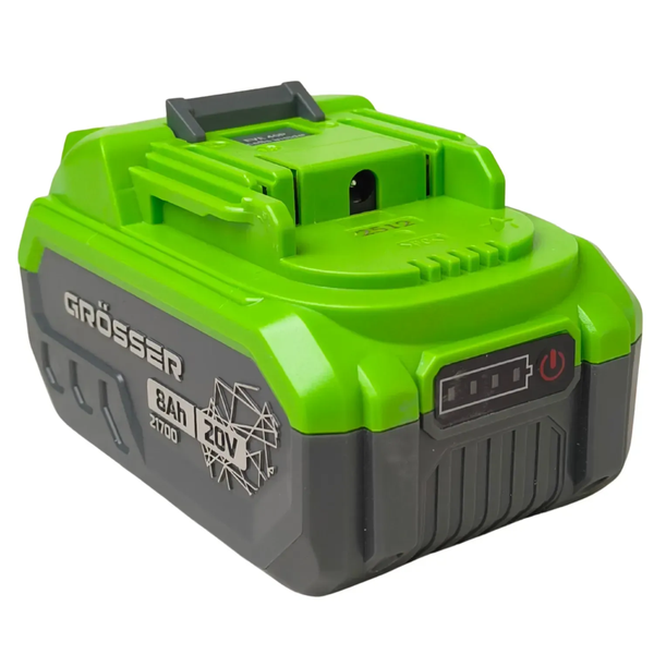 Аккумулятор GROSSER GB 208P Pro (20 В, 8 А&middot;ч) G0338 фото