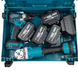 Набір акумуляторний PROFI-TEC Combo set2 EXSTRA(DGA36V/DTW500BL/4акум.18В 5Аг/зарядка/кейс) Combo set2 EXTRA фото 4