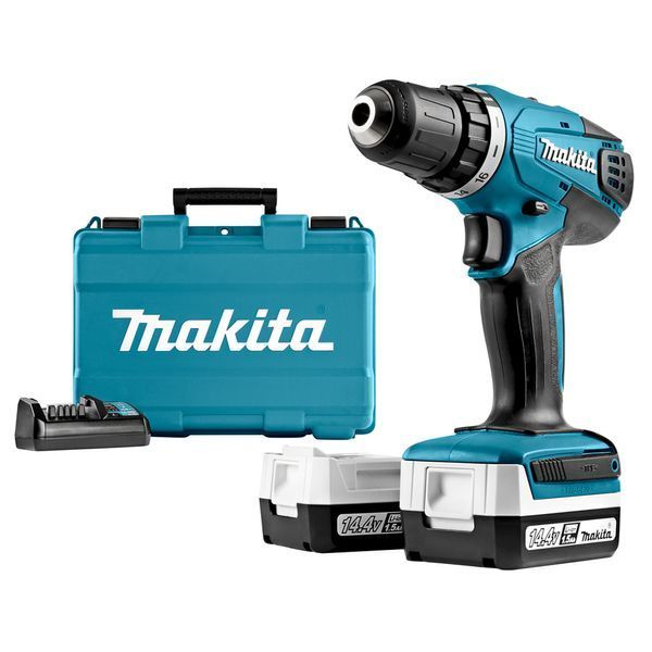 Шурупокрут акумуляторний MAKITA DF347DWE (2акум.14,4В 1.3Аг/зарядка кейс) DF347DWE фото