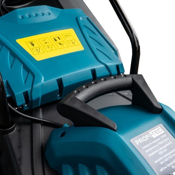 Газонокосилка электрическая PROFI-TEC LM3316 (33см/1600Вт/бесщеточная) 005272 фото