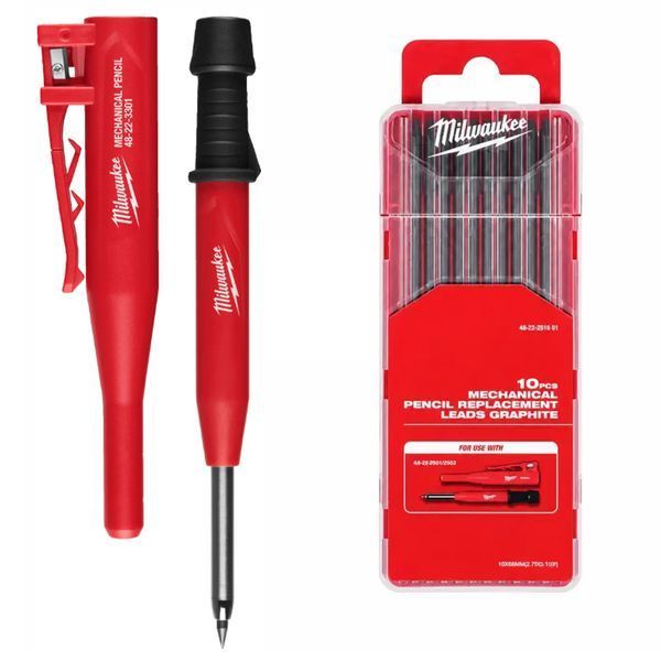 Олівець будівельний автоматичний MILWAUKEE 4932501156 (зі змінними стрижнями) 4932501156 фото