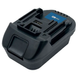Перехідник для акумулятора DEWALT на MAKITA PROFI-TEC DW20PT (з адаптером USB) 006765 фото 1