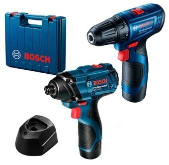 Набір акумуляторного інструменту BOSCH GDR120-Li+GSR120-Li (2оді) 06019G8023 фото