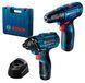 Набір акумуляторного інструменту BOSCH GDR120-Li+GSR120-Li (2оді) 06019G8023 фото 1