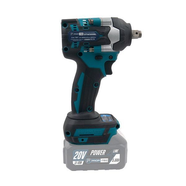 Набір акумуляторний PROFI-TEC (DHP485Bl+CBH36V+DGA36V+DTW281i/3акум.18В 9Аг/зарядка/кейс) Combo set4 фото