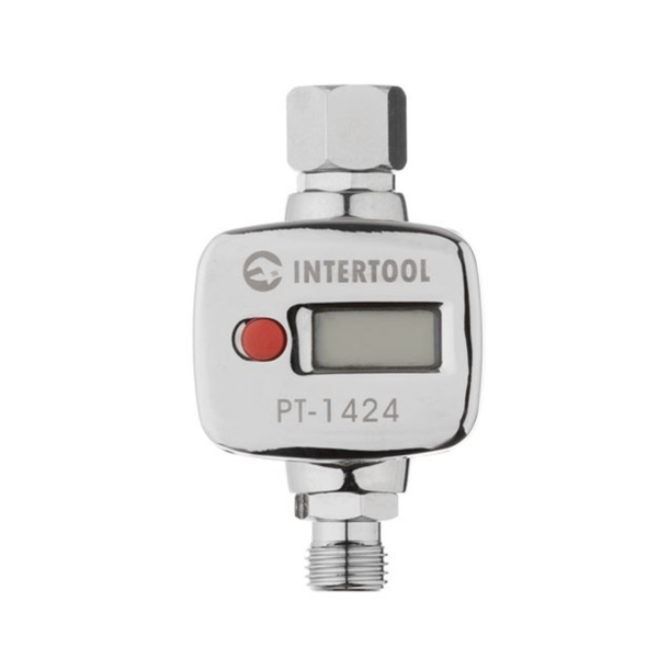 Редуктор для краскопульта 1/4" INTERTOOL PT-1424 (цифровой) PT-1424 фото