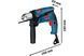 Дрель ударная BOSCH GSB13RE (600Вт/ кейс) 0601217104 фото 7