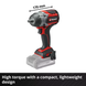 Гайкокрут акумуляторний EINHELL TP-CW 18/750-C Li BL-Solo 4510065 фото 8