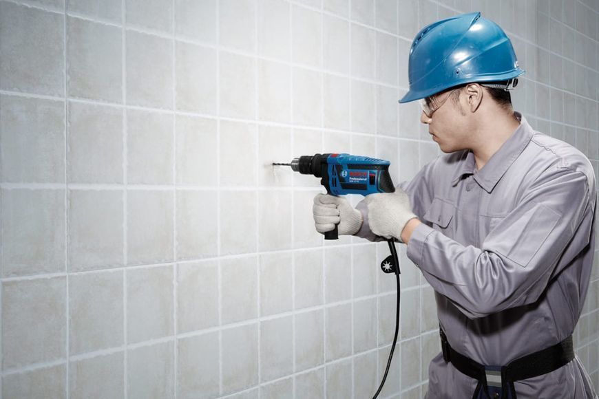Дрель ударная BOSCH GSB13RE (600Вт/ кейс) 0601217104 фото