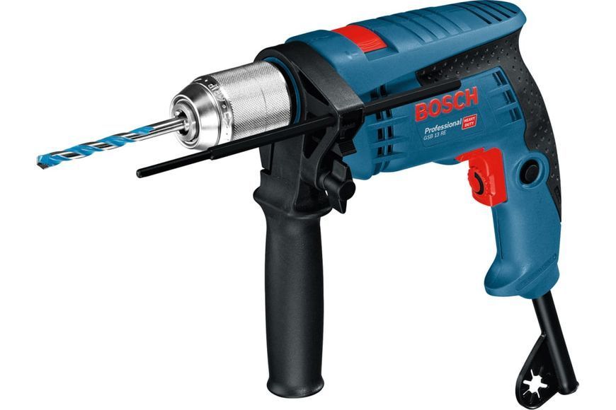 Дрель ударная BOSCH GSB13RE (600Вт/ кейс) 0601217104 фото