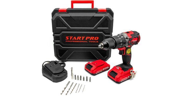 Шурупокрут акумуляторний START PRO CSD2-21/B Brushless PSR24-D1 фото