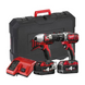 Набір акумуляторний MILWAUKEE M18 BPP2C-402C (шурупокрут/гайкокрут/2акум.18В 4Аг/зарядка/кейс) 4933443552 фото 8