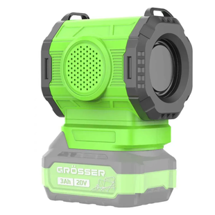 Колонка музична акумуляторна GROSSER GWS 200 (20В/каркас) G0318 фото