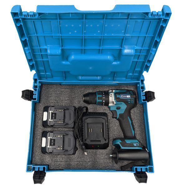 Шуруповерт аккумуляторный PROFI-TEC DHP485Bl (2акум.5Ач/зарядка/кейс) DHP485Bl фото