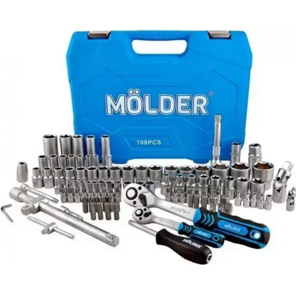Набор инструментов 108шт. MOLDER MT60108 MT601-8 фото