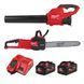 Набір акумуляторний MILWAUKEE M18 FPP2OP2-802 (пила ланцюгова/повітродуйка/2акум.18В 8Аг/зарядка) 4933492817 фото 1