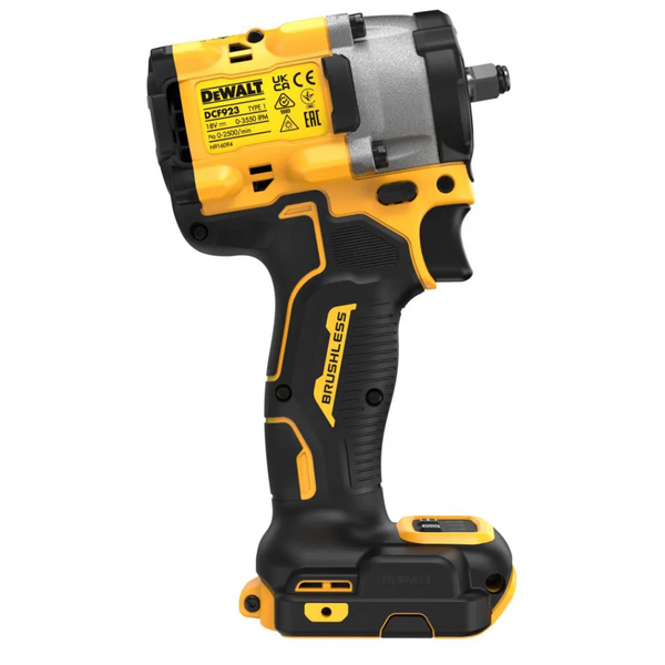 Гайковерт аккумуляторный DEWALT DCF923N (18В/каркас/610Нм) DCF923N фото