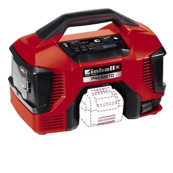 Компресор акумуляторний EINHELL Pressito (гібрид) 4020460 фото