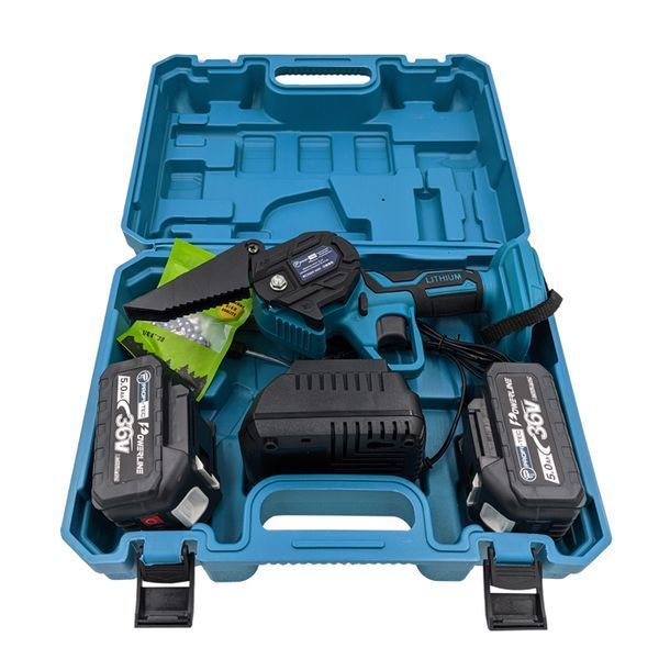 Пила цепная аккумуляторная PROFI-TEC BCS36V (2акум.18В 5Ач/зарядка 12см 2ланц кейс ) BCS36V фото