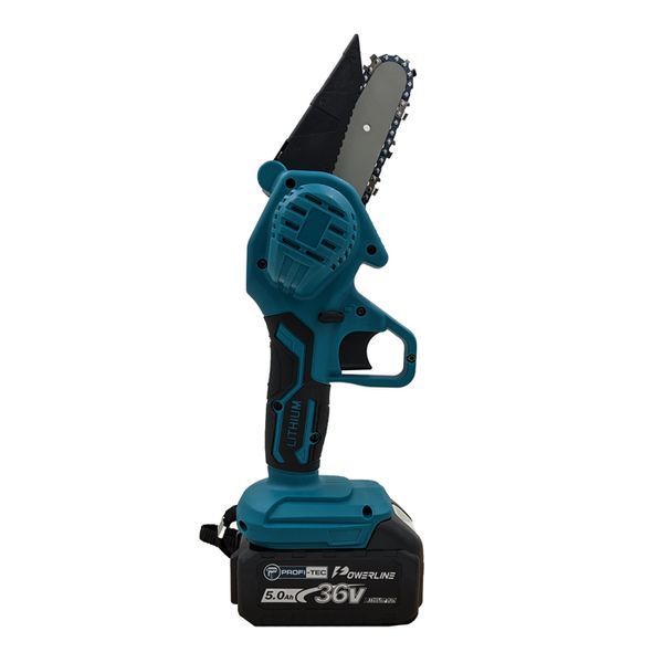 Пила цепная аккумуляторная PROFI-TEC BCS36V (2акум.18В 5Ач/зарядка 12см 2ланц кейс ) BCS36V фото