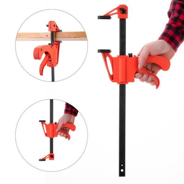 Струбцина автомат 300*60мм INTERTOOL HT-6023 HT-6023 фото