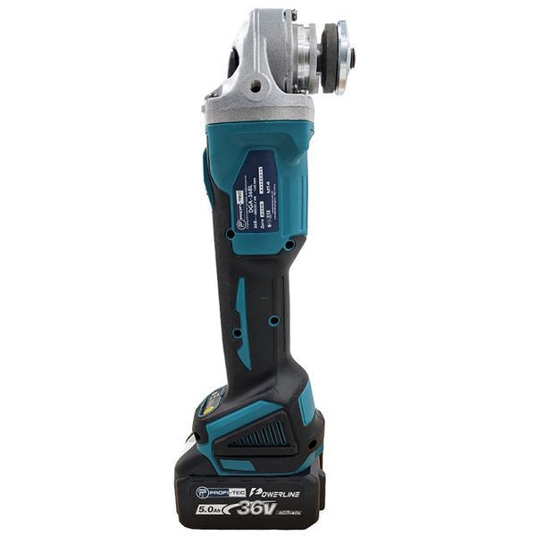 Набір акумуляторний PROFI-TEC Combo set2/1 (DHP485Bl/DGA36Vi/2акум.18В 5Аг/зарядка/кейс) Combo set2/1 фото