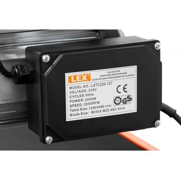 Плиткорез электрический E.C. LEX LXTC250-127 250мм 127см LXTC250-127 фото
