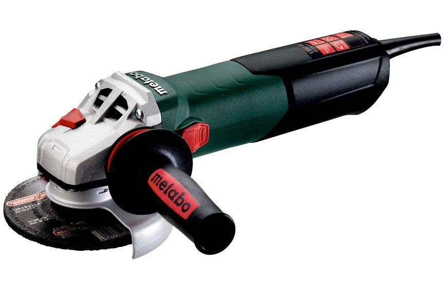 Шліфмашина кутова 125мм METABO WEVA15-125 Quick 600496000 фото