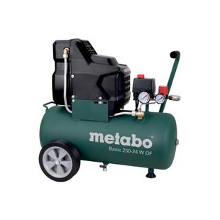 Компресор 24л METABO Basic 250-24 W OF (безмасляний) 601532000 фото