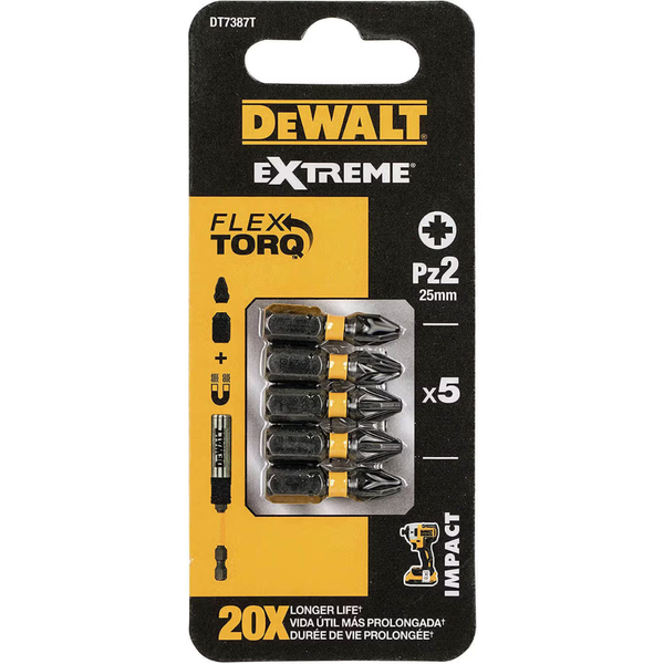 Біта PZ2*25мм DEWALT DT7387T (1шт) DT7387T фото