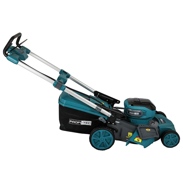 Газонокосарка акумуляторна PROFI-TEC EasyMow 51 Pro 007587 (2акум.20В+20В 8Аг/зарядний 2 порти/самох 007587 фото