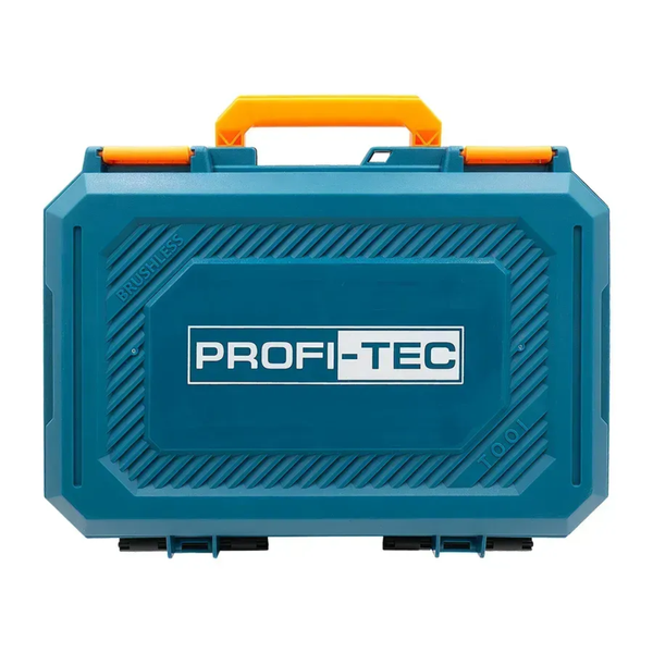 Шлифмашина угловая аккумуляторная PROFI-TEC PWS390 007952 (1 аккум. 20 В 2 Ач/зарядное устройство/кейс/76 мм) 007952 фото