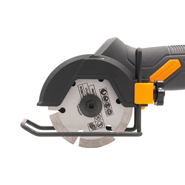 Шлифмашина угловая аккумуляторная PROFI-TEC PWS390 007952 (1 аккум. 20 В 2 Ач/зарядное устройство/кейс/76 мм) 007952 фото
