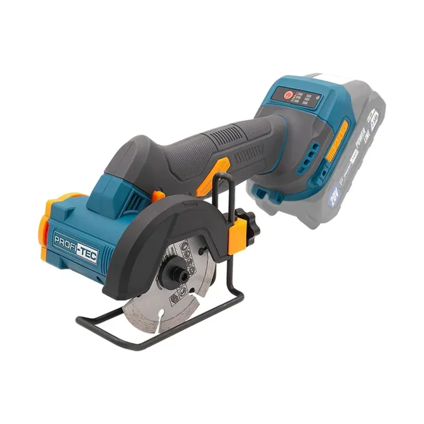 Шлифмашина угловая аккумуляторная PROFI-TEC PWS390 007952 (1 аккум. 20 В 2 Ач/зарядное устройство/кейс/76 мм) 007952 фото