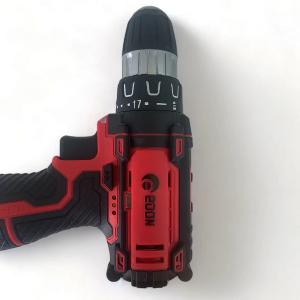 Шурупокрут акумуляторний EDON AD-12CK OL (2акум.12В 2Аг/зарядний/насадки/кейс) AD-12CK OL фото