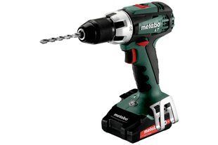 Шуруповерт аккумуляторный METABO BS 18 LT Compact (2акум.18В 2Ач/зарядный/кейс) 602102530 фото