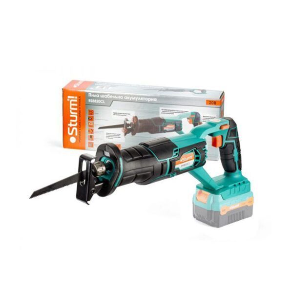 Пила шабельна акумуляторна STURM RS8820CL (18В/каркас кейс) RS8820CL фото
