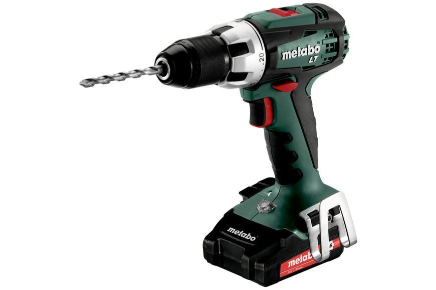 Шуруповерт аккумуляторный METABO BS 18 LT Compact (2акум.18В 2Ач/зарядный/кейс) 602102530 фото