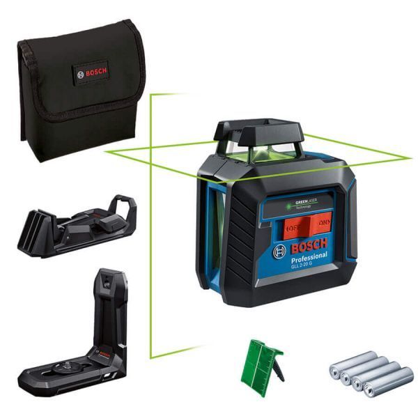Рівень лазерний BOSCH GCL 2-20 G 0601065000 фото