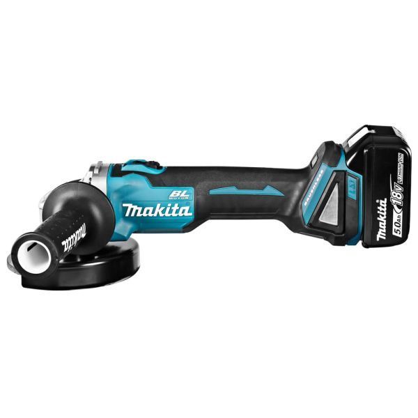 Шліфмашина кутова акумуляторна MAKITA DGA504BTJ (2акум.18В 5Аг/зарядний/кейс) DGA504BTJ фото