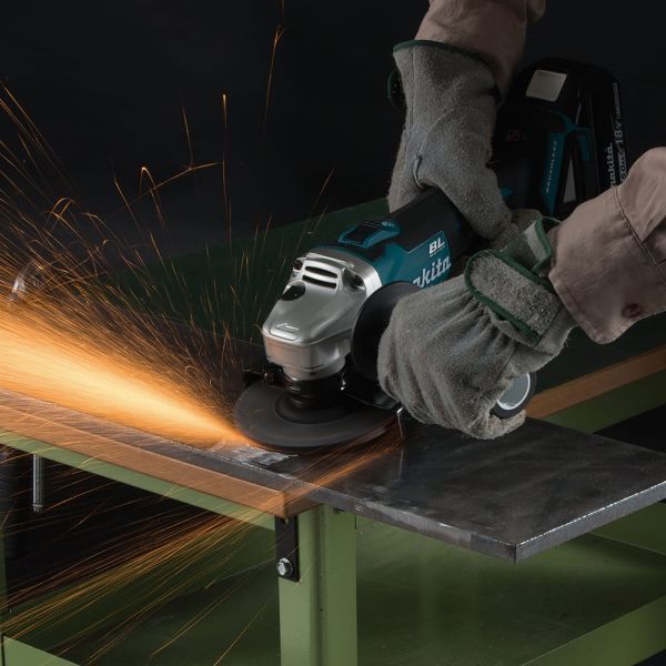 Шліфмашина кутова акумуляторна MAKITA DGA504BTJ (2акум.18В 5Аг/зарядний/кейс) DGA504BTJ фото