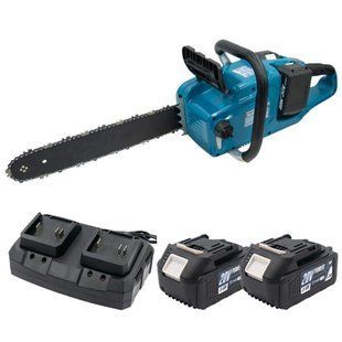 Пила ланцюгова акумуляторна PROFI-TEC DUC355BL/8Ah (2акум.20В 8Аг/зарядний 2 порти/400мм) DUC355BL/8Ah фото