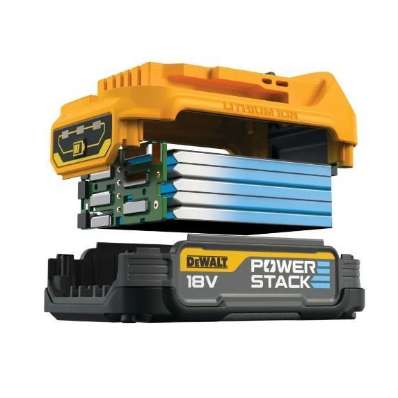 Акумулятор DEWALT DCBP034E2 PowerStack (18В 1.7Аг/в уп 2шт) DCBP034E2 фото