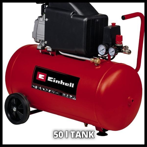 Компресор 50л EINHELL TC-AC 270/50/8 4007360 фото