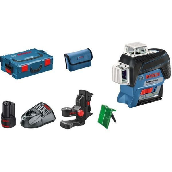 Уровень лазерный BOSCH GLL3-80CG 0601063T00 фото