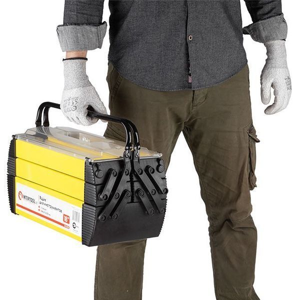 Ящик металевий INTERTOOL HT-5018 (5 секцій) HT-5018 фото